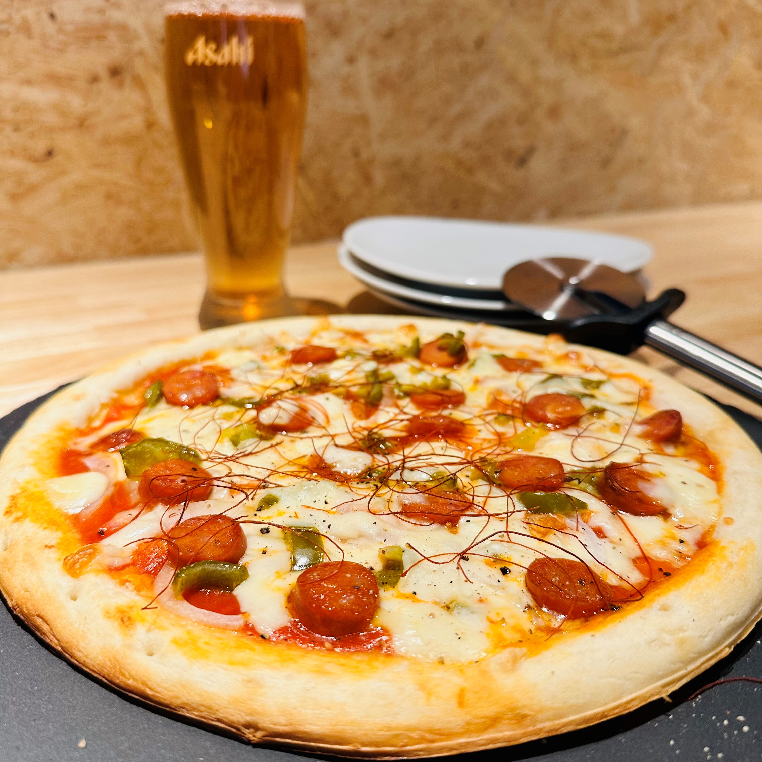 ハラペーニョチョリソーピザ